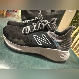 New Balance Fresh Foam Black and Gray Shoes